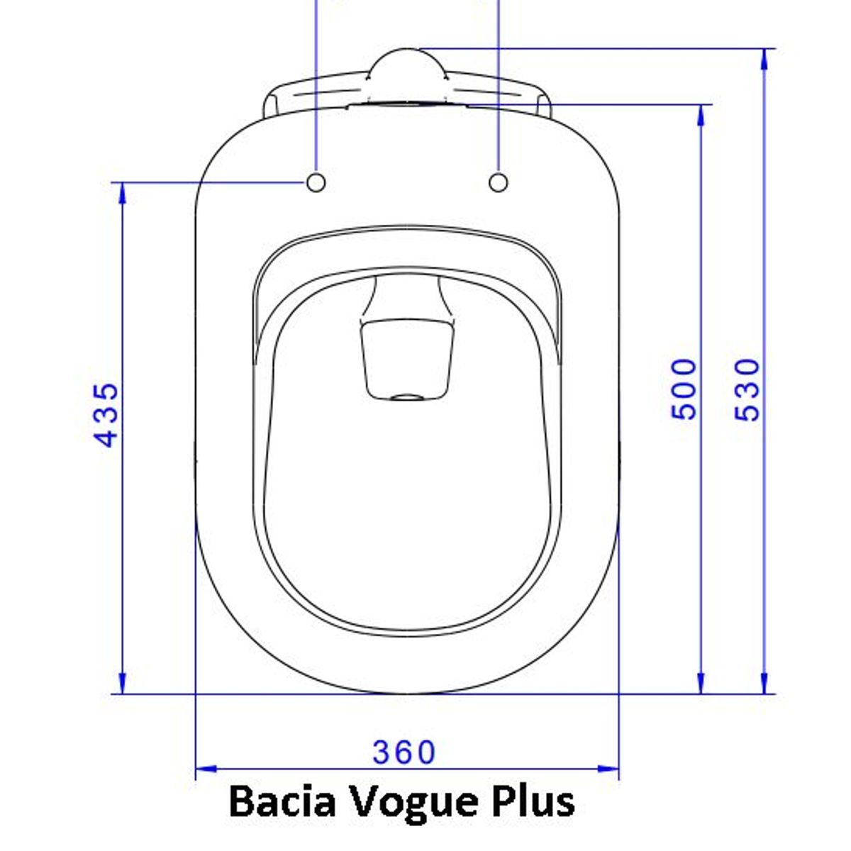 Assento Sanitário Termofixo Easyclean Slow Close Vogue Plus Branco, marca Deca - Foto 2
