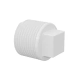 Plugue Roscável Água Fria Branco 3/4"