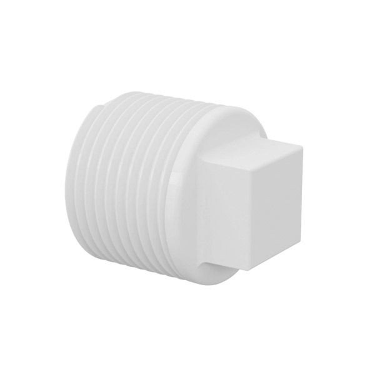 Plugue Roscável Água Fria Branco 3/4", marca Tigre - Foto Principal