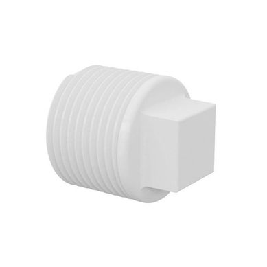 Plugue Roscvel gua Fria Branco 1/2