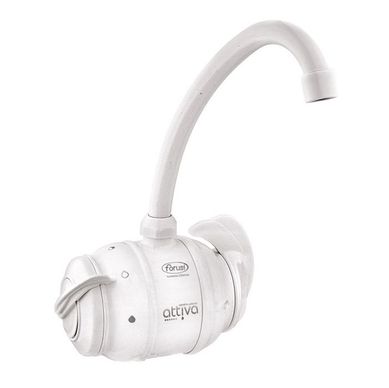 Torneira Eltrica Attiva Parede 5400W, Branco, 220V, 45x25x15