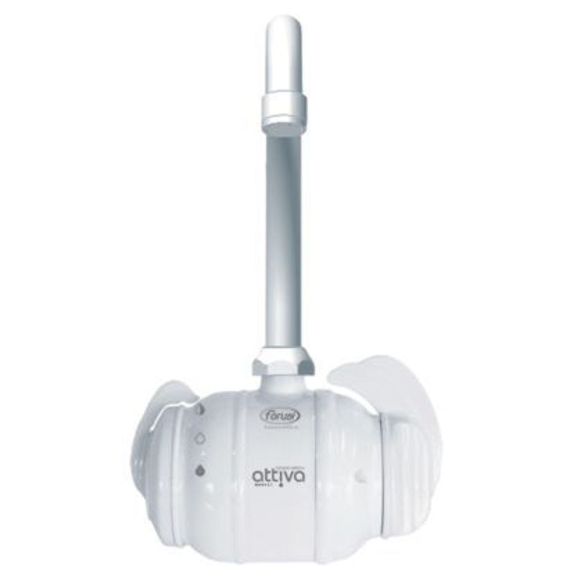 Torneira Elétrica Attiva Parede 5400W 220V Branco, marca Forusi - Foto 2