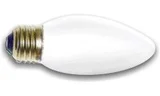 Lâmpada Incandescente Vela Leitosa 60w 127v 05x05x11cm Leitosa
