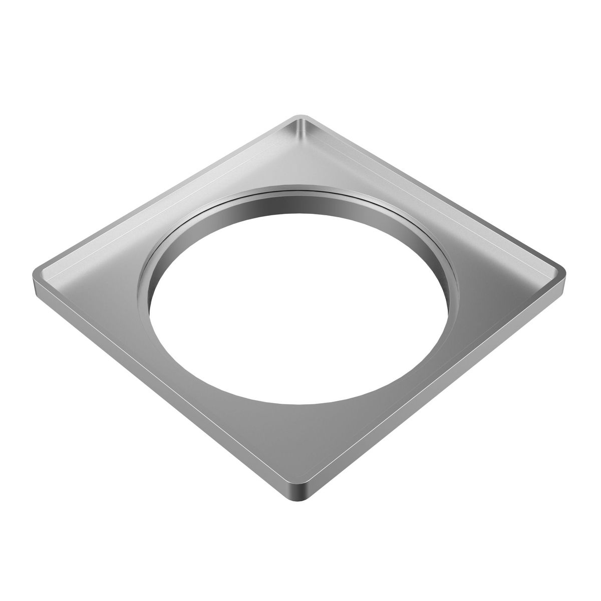 Porta Grelha Quadrado 100Mm Cinza, marca Tigre - Foto Principal