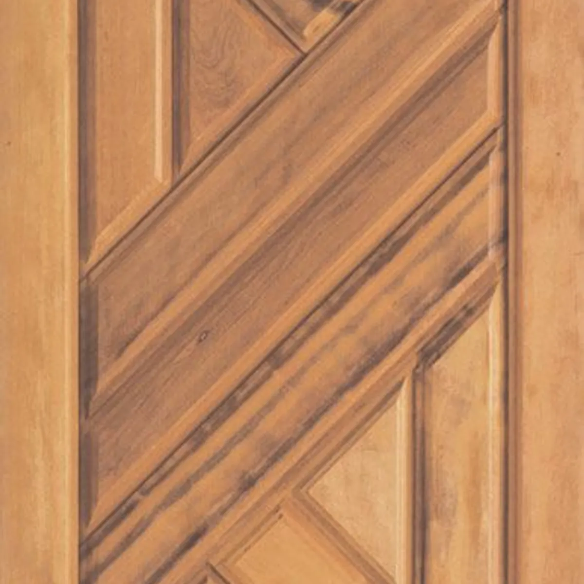 Porta Montada de Giro Madeira Macica Padrão Imbuia Esquerda 210x82x12cm Montreal, marca LG Sidney - Foto 2