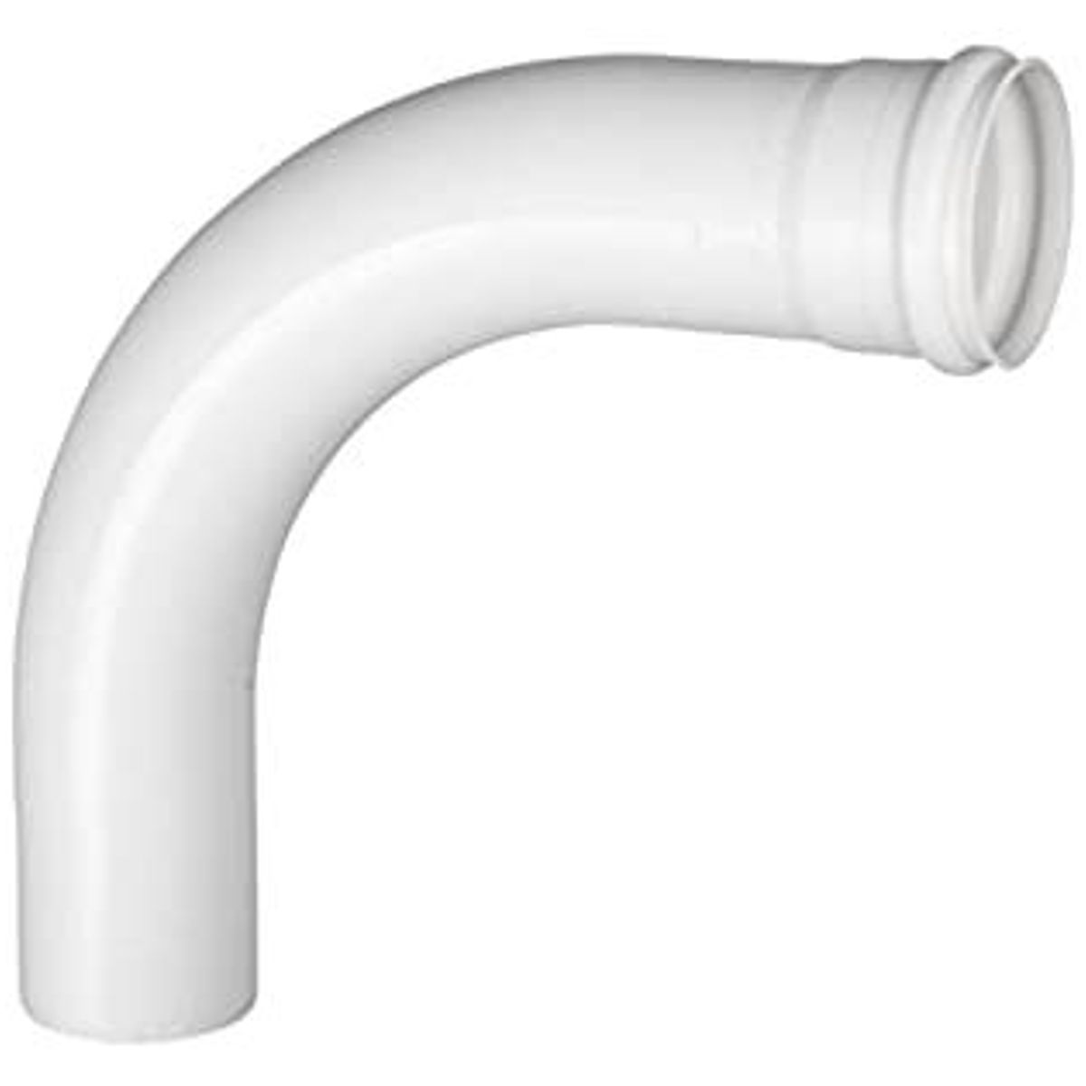 Curva Longa 90° Esgoto Branco 100mm, marca Tigre - Foto Principal