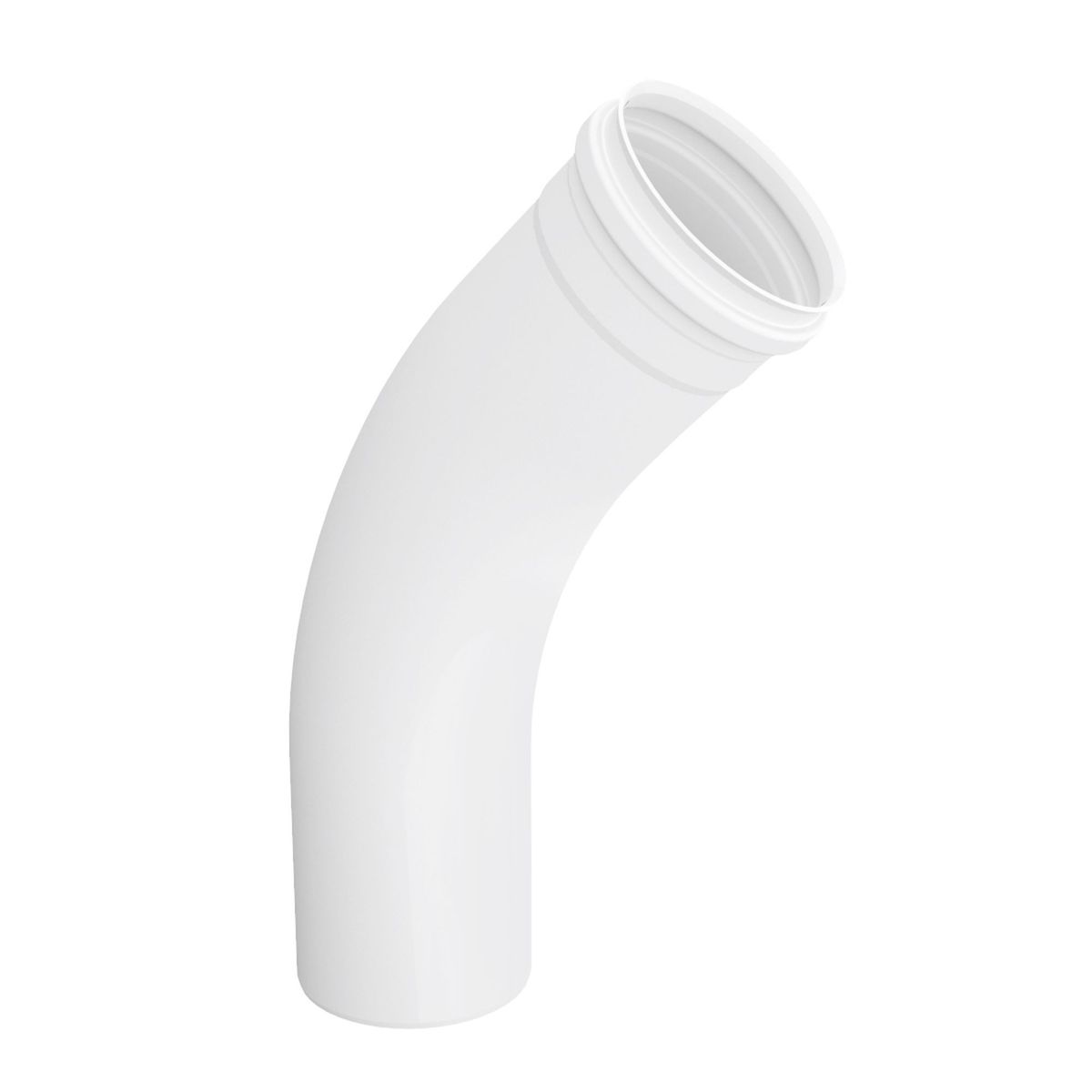 Curva Longa 45° Esgoto Branco 100mm, marca Tigre - Foto Principal