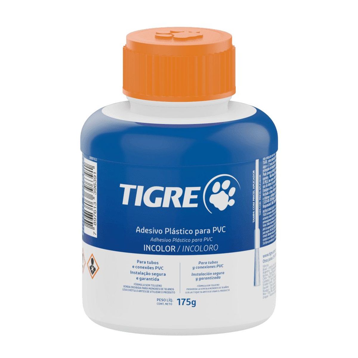 Adesivo Plástico para PVC 175g, marca Tigre - Foto Principal