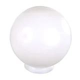 Globo em Plástico para Plafonier Bocal 10cm Branco