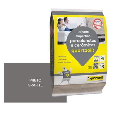 Rejunte Porcelanato PMG 5kg Preto Grafite