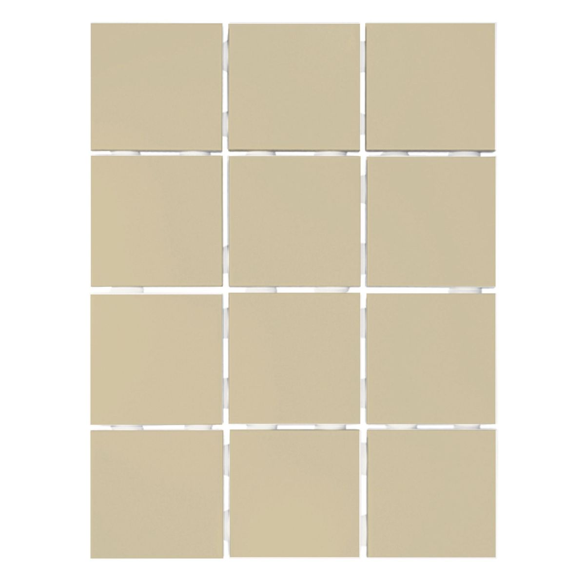 Revestimento Crema REF-1020 10x10cm Caixa 1,95m² Creme, marca Strufaldi - Foto Principal