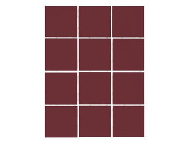 Revestimento Guindo 10x10cm Caixa 1,95m Telado Roxo
