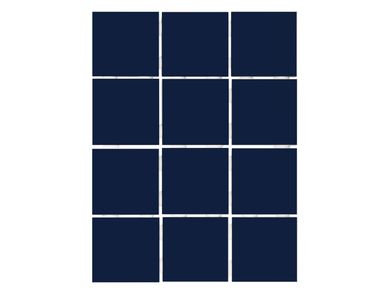 Revestimento Royal 10x10cm Caixa 1,95m Telado Azul