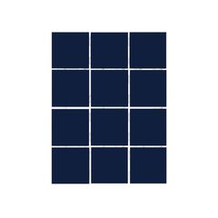 Revestimento Royal 10x10cm Caixa 1,95m² Telado Azul