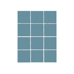 Revestimento Céu 10x10cm Caixa 1,95m² Telado Azul Strufaldi