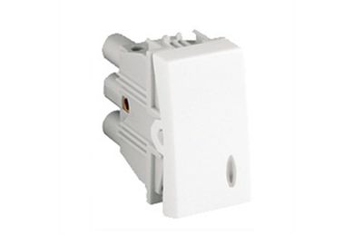 Mdulo Interruptor Paralelo S30 4x4x2cm 10A 250V para LED Branco