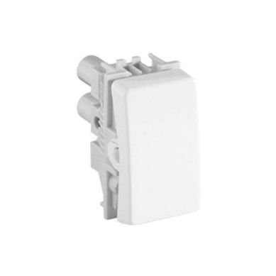 Mdulo Interruptor Simples 10A 250V S19, Branco, 4x4x2cm