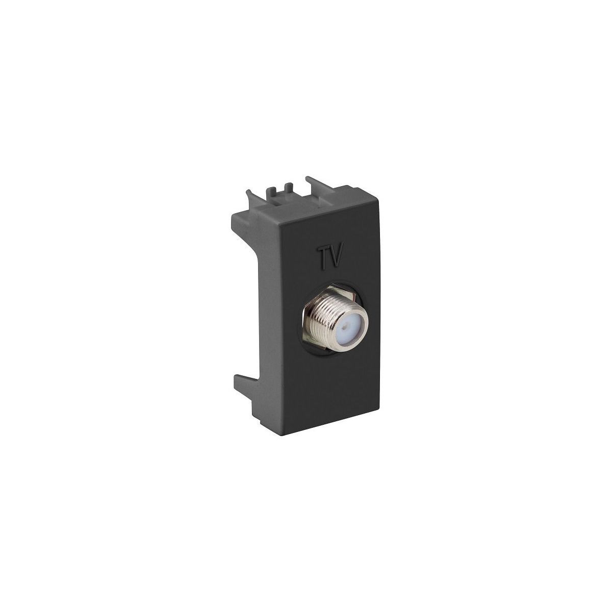 Módulo Tomada Coaxial para TV 75 Ohms Grafite S30 Grafite, marca Simon - Foto Principal