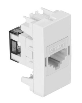 Mdulo Telebras Rj11 4 Fios S30, Branco, 2x4x2