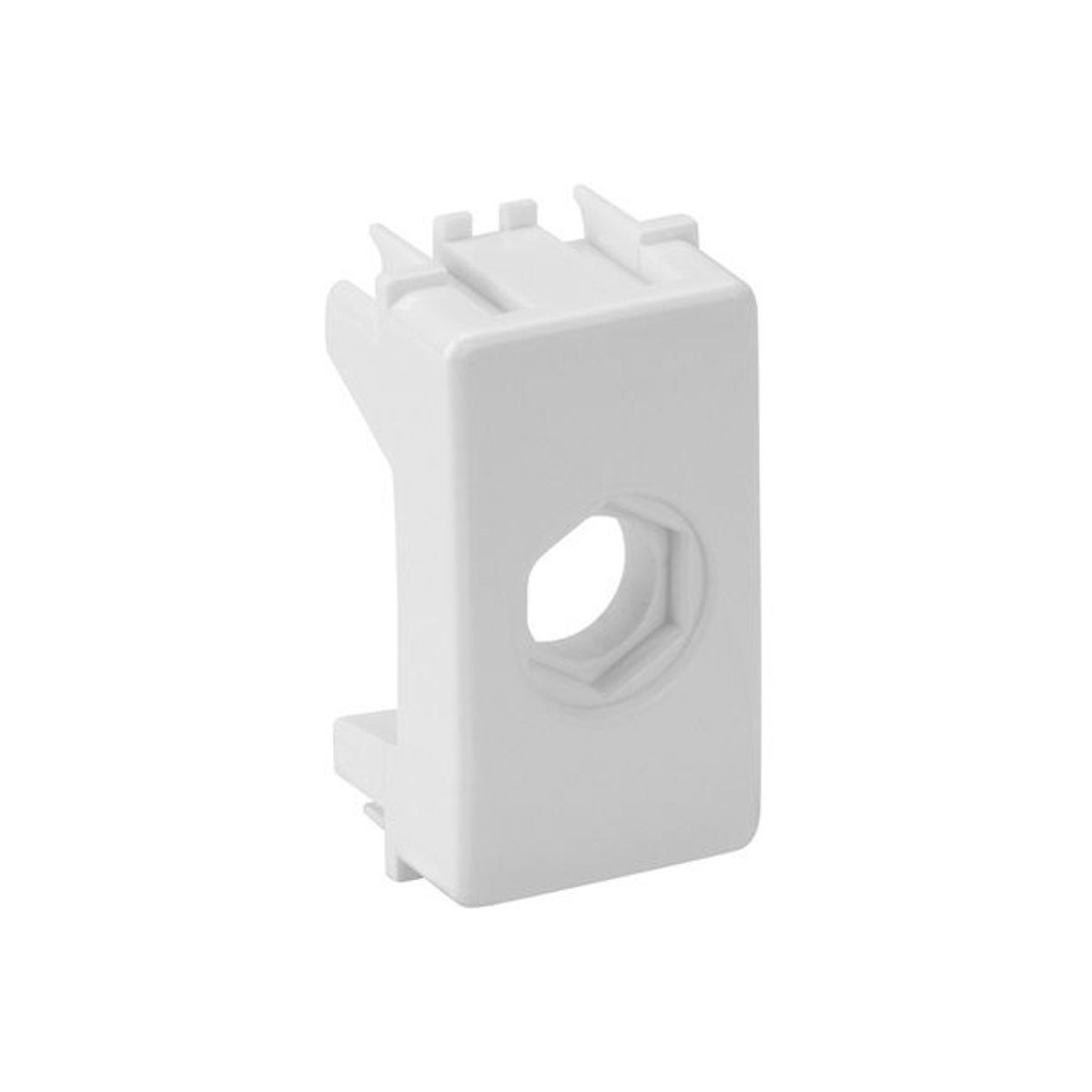 Módulo para Conector TV Coaxial S19, Branco, 2x4x2, marca Simon - Foto Principal