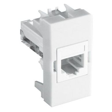 Mdulo Tomada RJ45 CAT6 S30 Branco