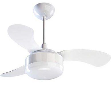Ventilador de Teto 3 Ps Injetadas Petit 127V Branco