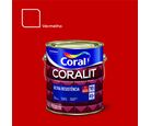 Esmalte Sintético Brilhante Vermelho 3,6L Coralit Premium para Madeiras e Metais