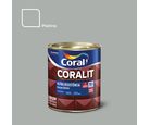 Esmalte Sintético Acetinado Platina 900ml Coralit Premium para Madeiras e Metais