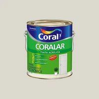 Tinta Fosco Acrílica Coralar Econômico 3,6L Branco Gelo