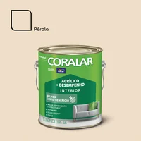 Tinta Fosco Acrílica Coralar Econômico 3,6L Pérola