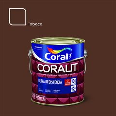Esmalte Sintético Tabaco 3,6L Coralit Premium para Madeiras e Metais