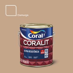Esmalte Sintético Camurça 3,6L Coralit Premium para Madeiras e Metais