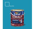 Esmalte Sintético Azul Mar 3,6L Coralit Premium para Madeiras e Metais