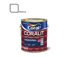 Esmalte Sintético Acetinado Branco 3,6L Coralit Premium para Madeiras e Metais