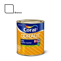 Esmalte Sintético Branco 900ml Coralit Premium para Madeiras e Metais