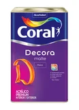 Tinta Acrílica Fosco Decora 18L Branco