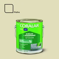 Tinta Acrílica Fosco Coralar Econômico 3,6L Palha