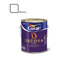 Tinta Acrílica Decora Fosco Branco 3.6L Coral