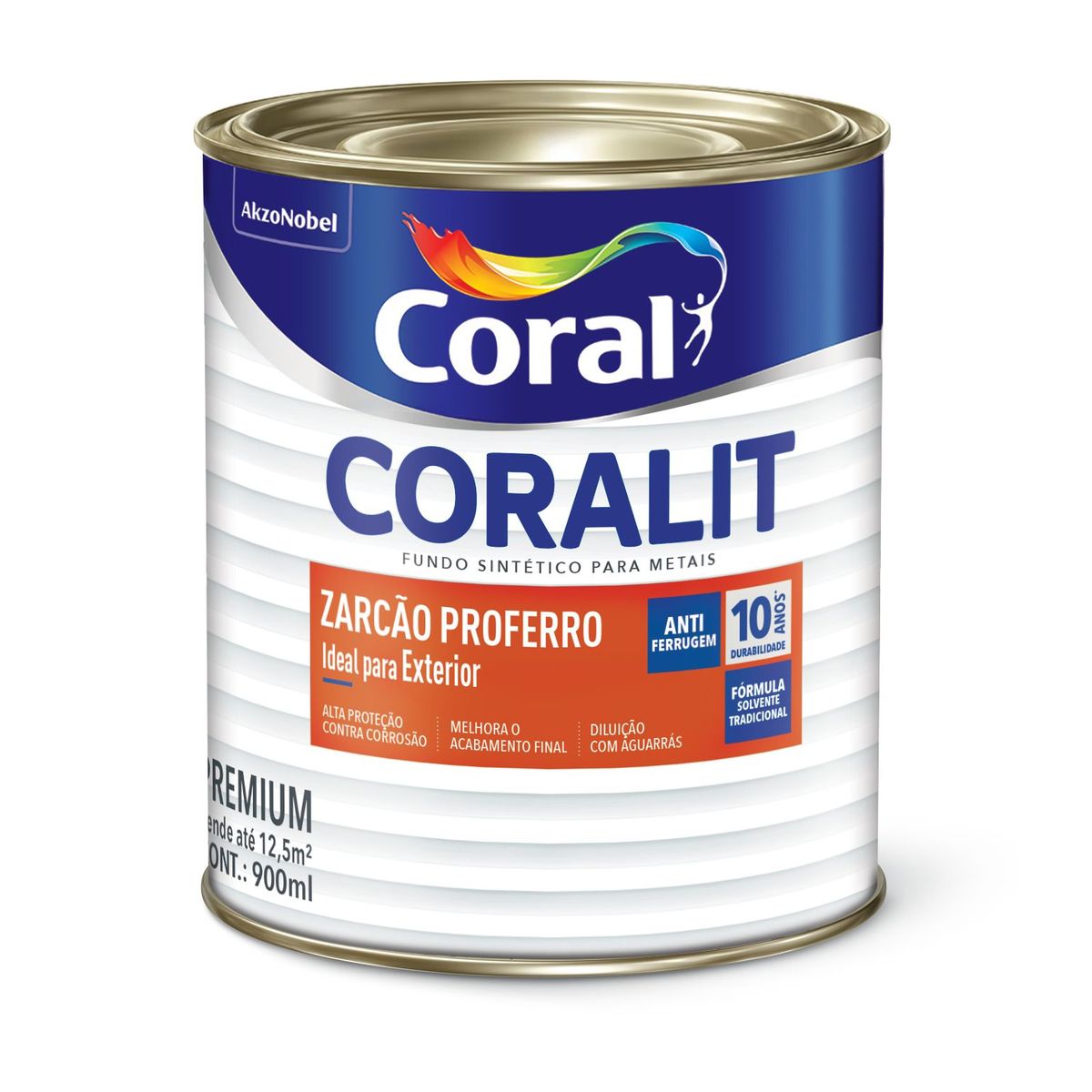 Zarcoral Fdo Antioxido, Zarcoral Fdo Antioxido, 0.9L, marca Coral - Foto 2