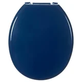 Assento Sanitário Almofadado Tradicional Azul Escuro