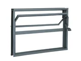 Janela Basculante 40x60x5cm Cinza Belfort