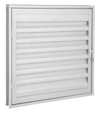 Portinhola Veneziana Ao Branco Direita 80x60x5cm Pratika