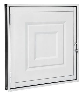 Portinhola Com Almofada A�o Branco Direita 80x60x5cm Pratika