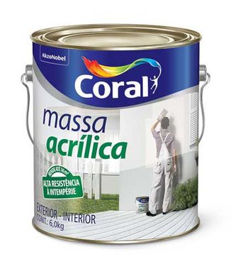 Massa Acrlica 3,6L Branco