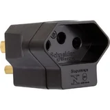 Adaptador Preto 3 Polos 15A