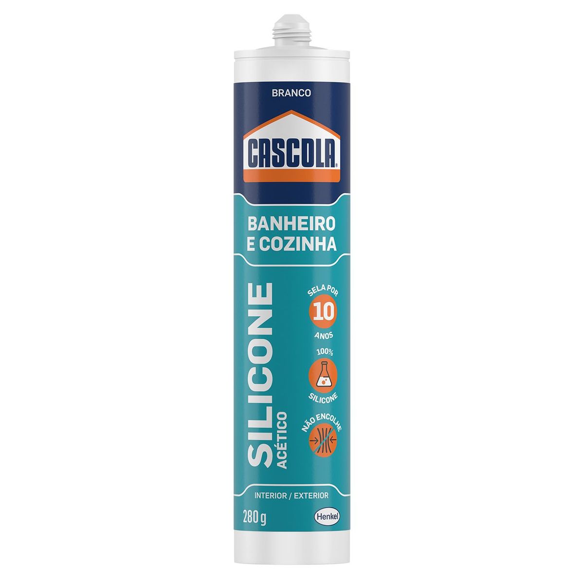 Silicone Flexite Banheiro, 280g, marca Super Bonder - Foto Principal