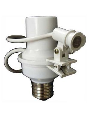 Soquete Com Fotoclula Para Lampada E27