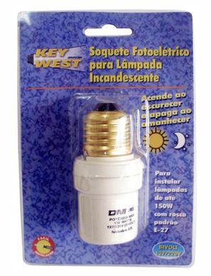 Soquete Fotoeltrico para lmpada Incandescente DNI-6905, Br