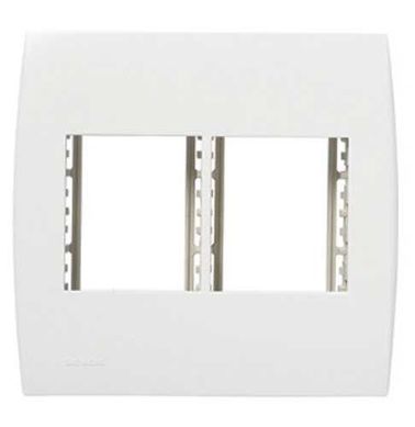 Placa Com Suporte Ilus Branca 4X4 4 Postos