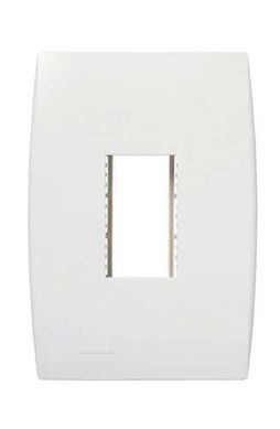 Placa Com Suporte Ilus Branca 4X2 1 Posto